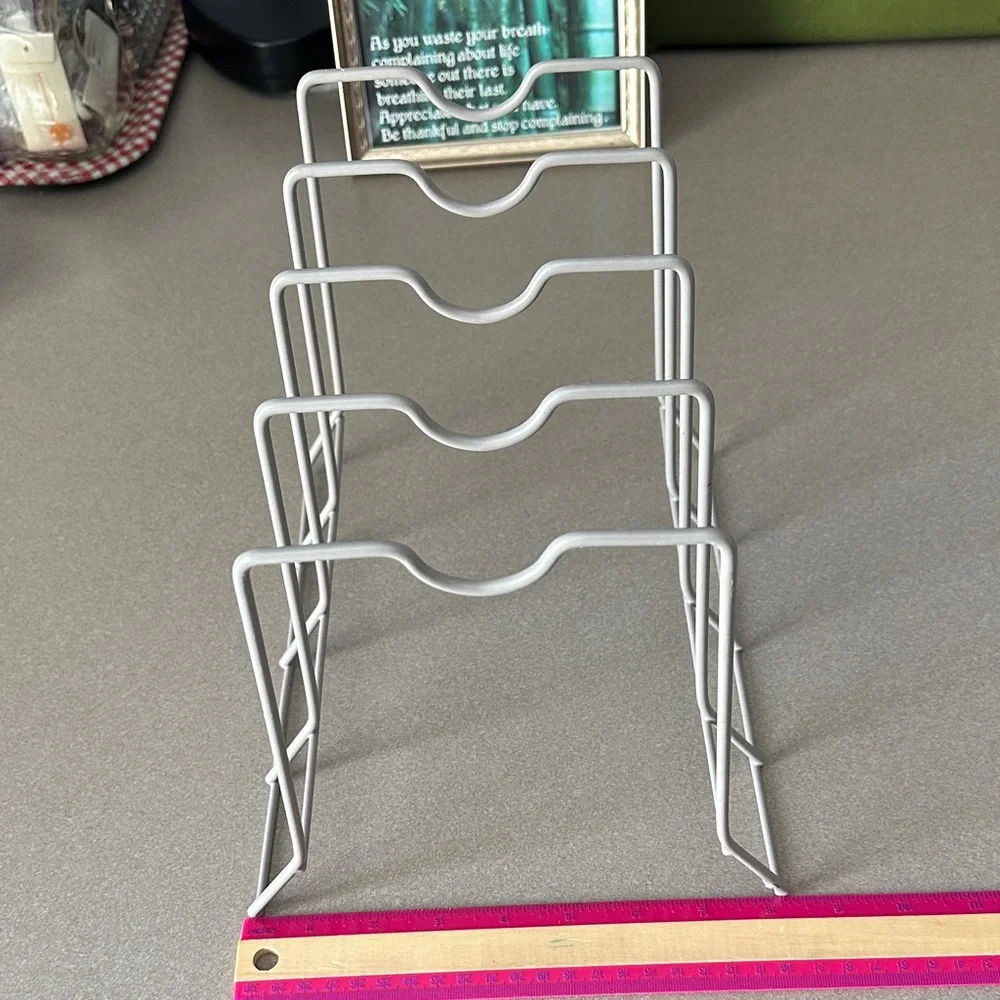 Silver Wire Rack Organizer - Picture 2 of 8